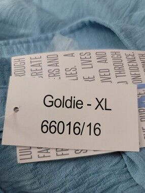 Goldie Women’s Light Blue Top - XL